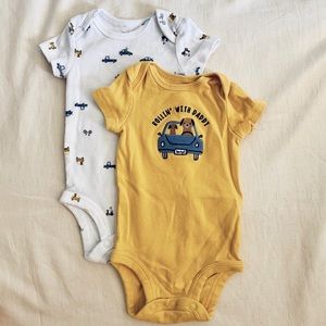 SOLD ON FB - NB Bodysuit Bundle